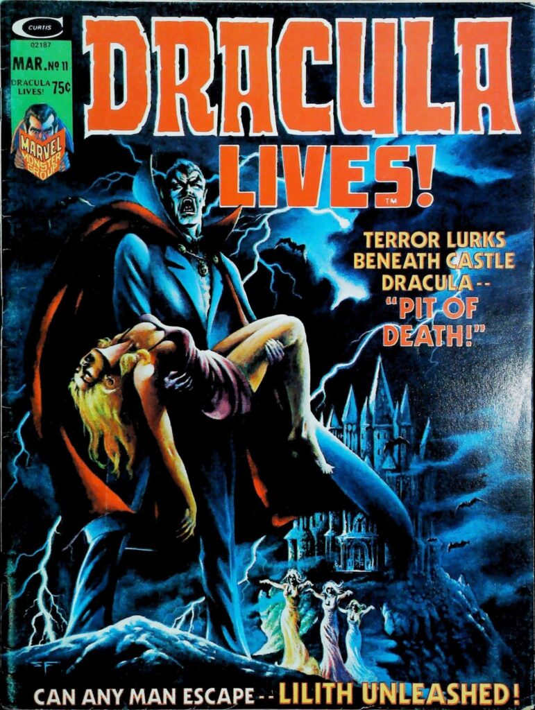 Dracula Lives #11, vue de l'exemplaire