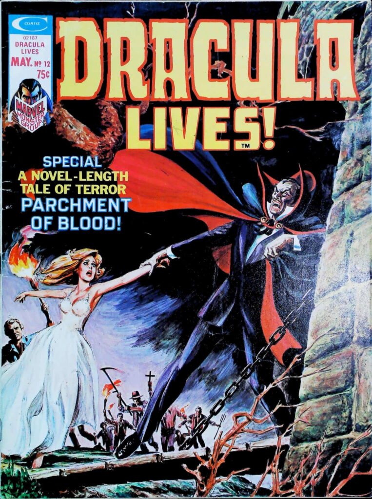 Dracula Lives #12, vue de l'exemplaire