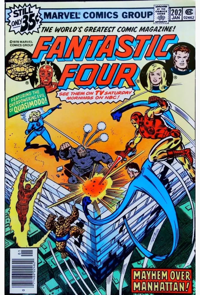 Fantastic Four #202, vue de l'exemplaire