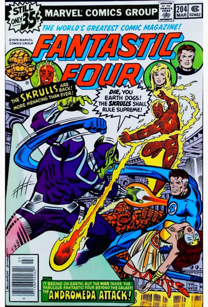 Fantastic Four #204, exemplaire VF 8.0, recto