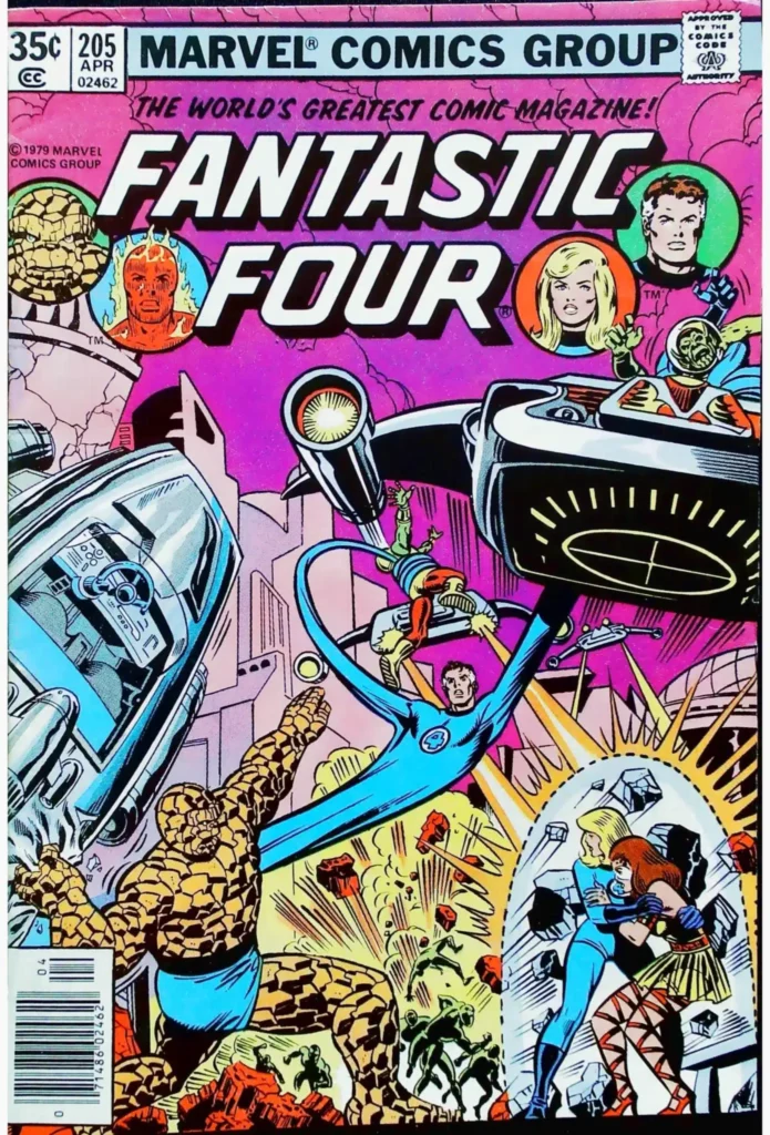 Fantastic Four #205, vue de l'exemplaire