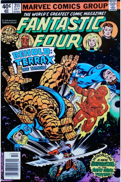FANTASTIC FOUR (1961) #211 - Marvel - lecubeacomics.com Couverture de FANTASTIC FOUR (1961) #211 - par Gaspar Saladino - lecubeacomics.com