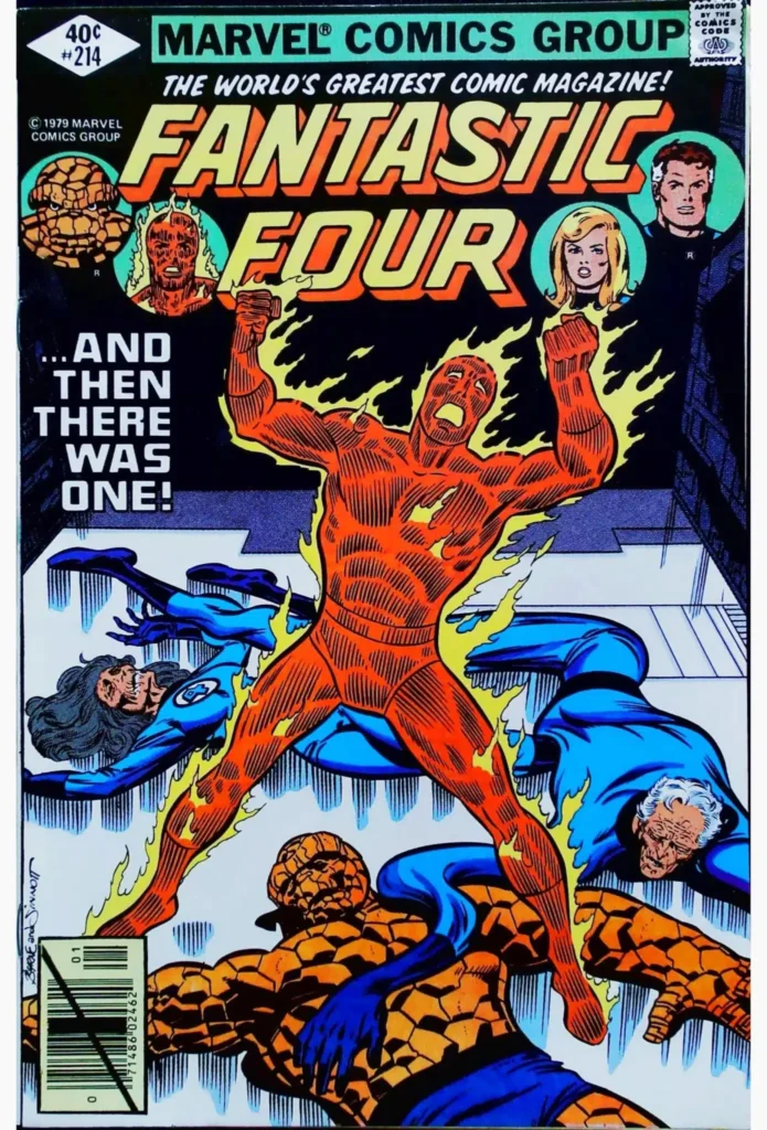 Fantastic Four #214, vue de l'exemplaire