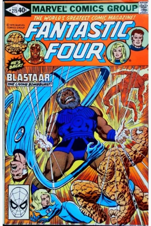Couverture de FANTASTIC FOUR (1961) #215 - par Gaspar Saladino - lecubeacomics.com