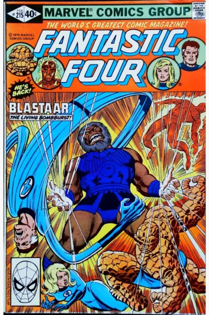 FANTASTIC FOUR (1961) #215 - Marvel - lecubeacomics.com Couverture de FANTASTIC FOUR (1961) #215 - par Gaspar Saladino - lecubeacomics.com