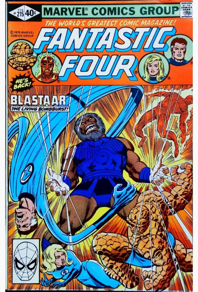 Fantastic Four #215, vue de l'exemplaire
