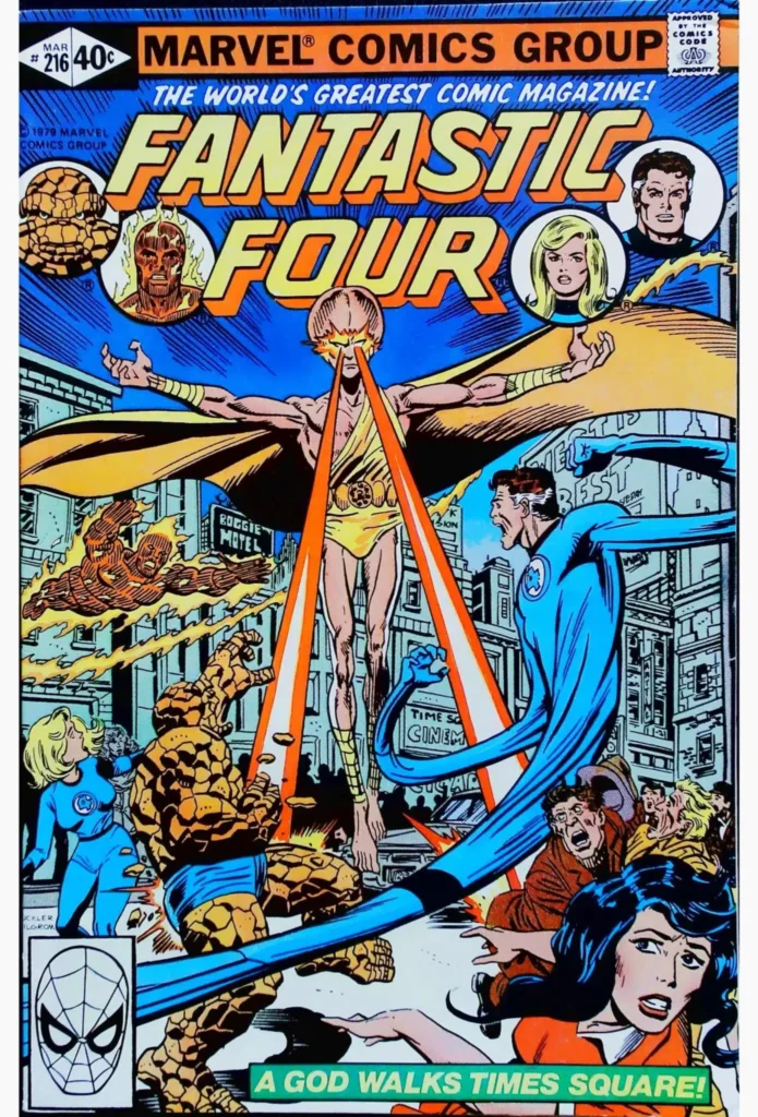 Fantastic Four #216, vue de l'exemplaire