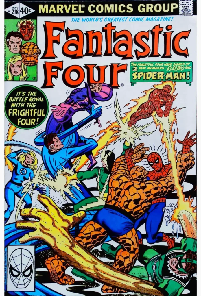 Fantastic Four #218, vue de l'exemplaire
