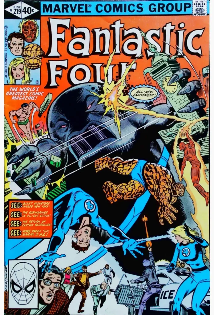 Fantastic Four #219, vue de l'exemplaire