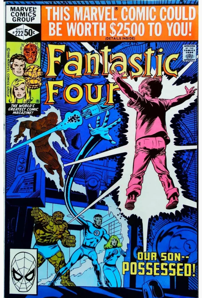 Fantastic Four #222, vue de l'exemplaire