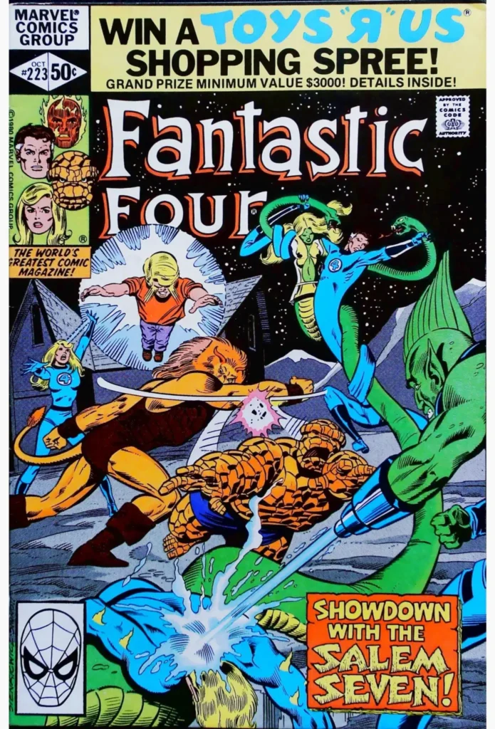 Fantastic Four #223, vue de l'exemplaire