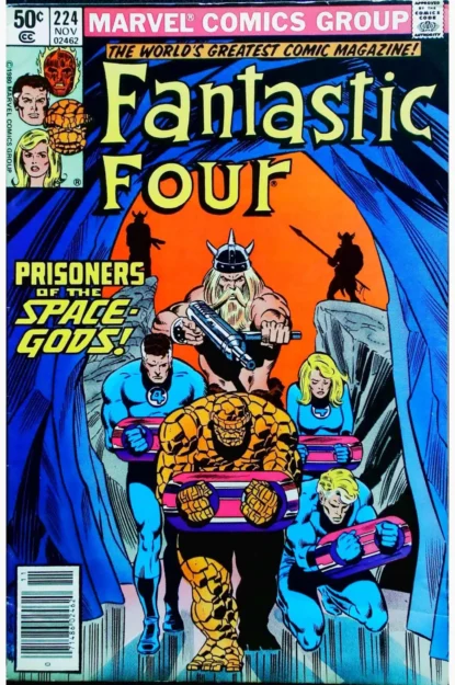 FANTASTIC FOUR (1961) #224 - Marvel - lecubeacomics.com Couverture de FANTASTIC FOUR (1961) #224 - par Bill Sienkiewicz - lecubeacomics.com