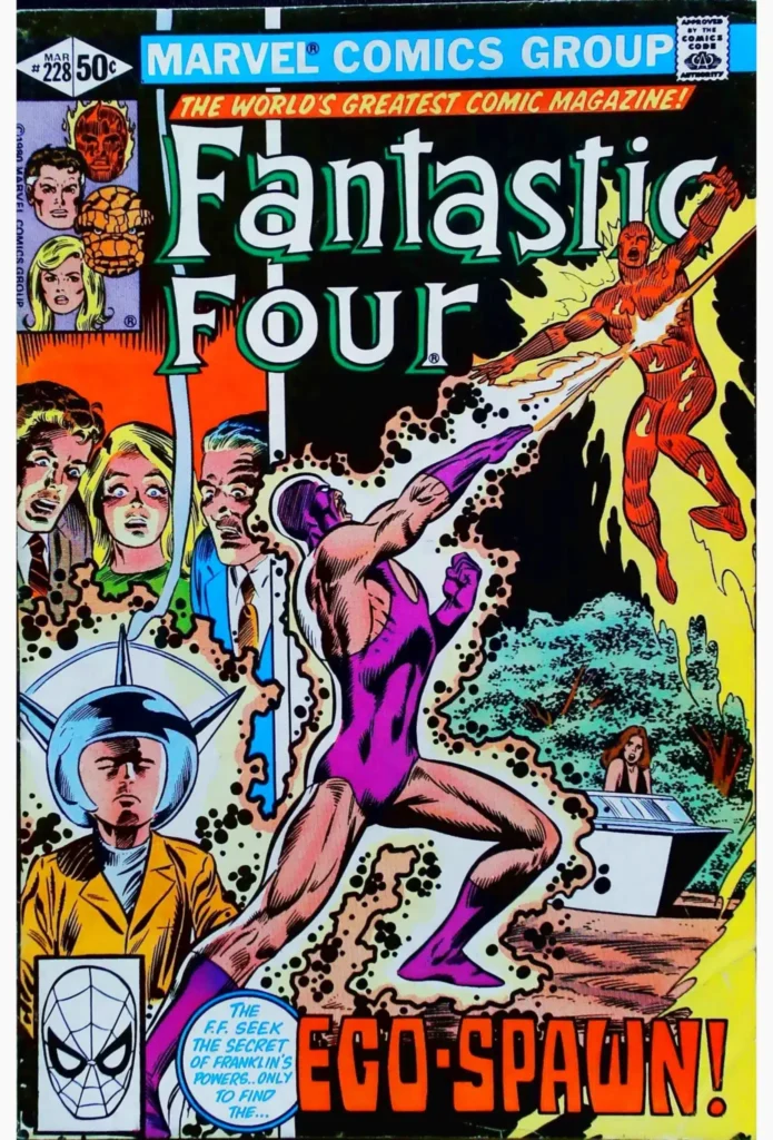 Fantastic Four #228, vue de l'exemplaire