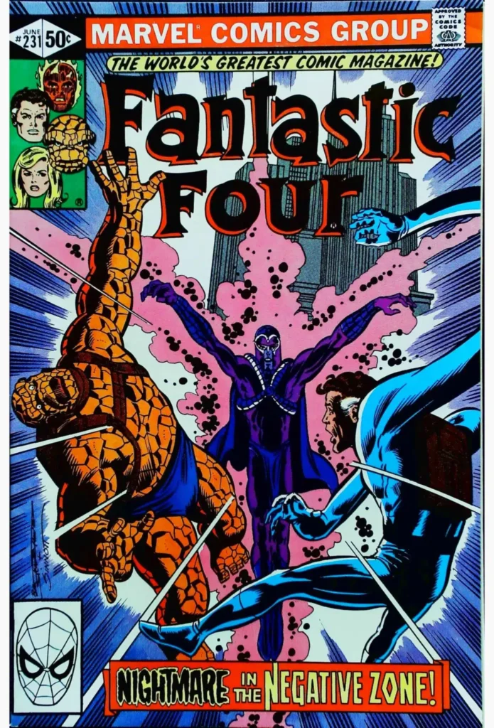 Fantastic Four #231, exemplaire VF 8.0, recto