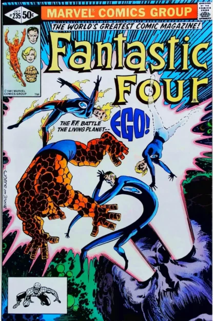 FANTASTIC FOUR (1961) #235 - Marvel - lecubeacomics.com Couverture de FANTASTIC FOUR (1961) #235 - par John Byrne - lecubeacomics.com