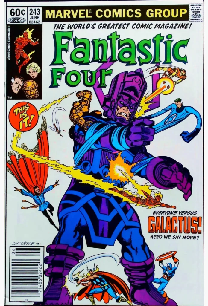Fantastic Four #243, vue de l'exemplaire