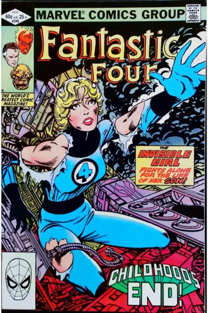 FANTASTIC FOUR (1961) #245 - Marvel - lecubeacomics.com Couverture de FANTASTIC FOUR (1961) #245 - par John Byrne - lecubeacomics.com