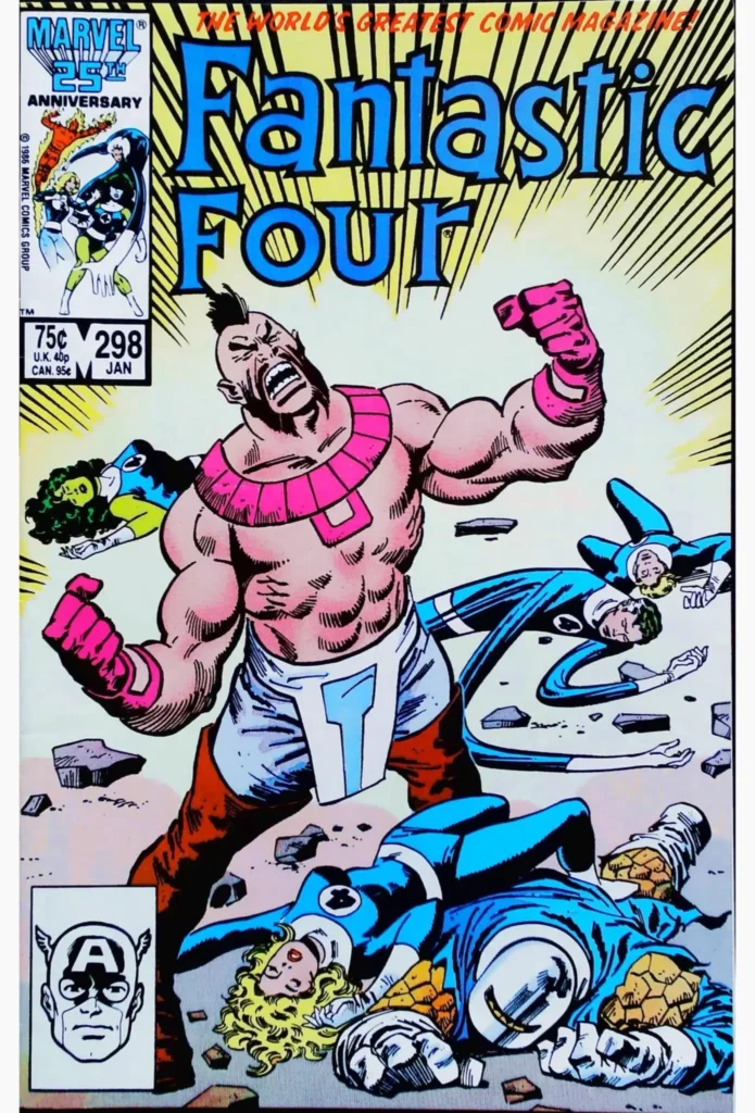 Fantastic Four #298, vue de l'exemplaire