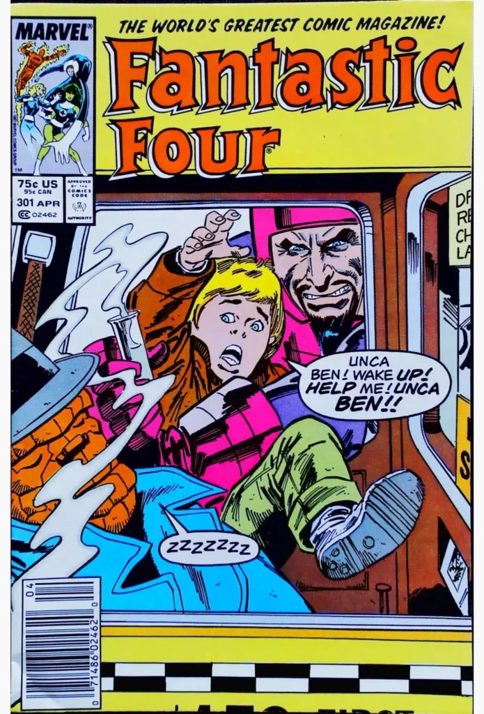 Fantastic Four #301, vue de l'exemplaire