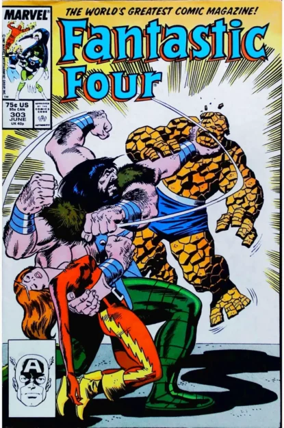 FANTASTIC FOUR (1961) #303 - Marvel - lecubeacomics.com Couverture de FANTASTIC FOUR (1961) #303 - par John Buscema - lecubeacomics.com