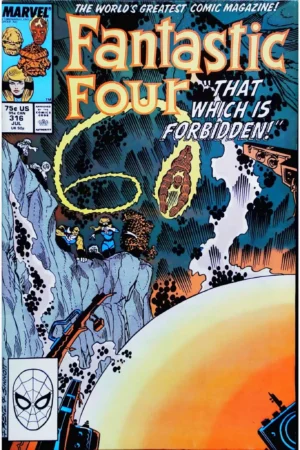 FANTASTIC FOUR (1961) #316 Marvel lecubeacomics.com