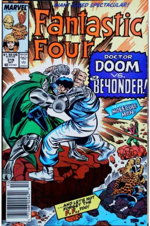 Couverture de FANTASTIC FOUR (1961) #319 - par Ron Frenz - lecubeacomics.com
