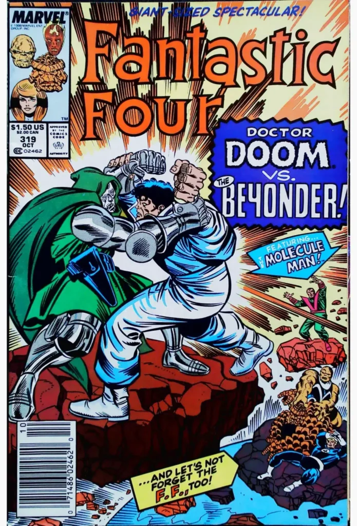 Fantastic Four #319, vue de l'exemplaire