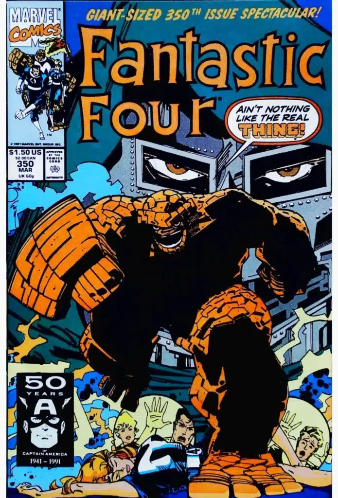 Fantastic Four #350, vue de l'exemplaire