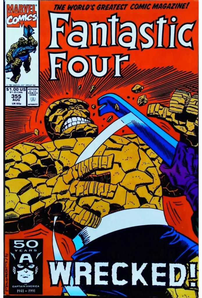 Fantastic Four #355, vue de l'exemplaire