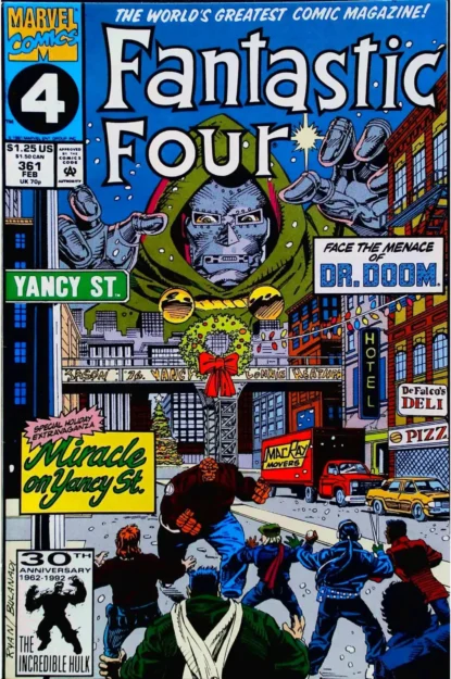 FANTASTIC FOUR (1961) #361 - Marvel - lecubeacomics.com Couverture de FANTASTIC FOUR (1961) #361 - par Paul Ryan - lecubeacomics.com