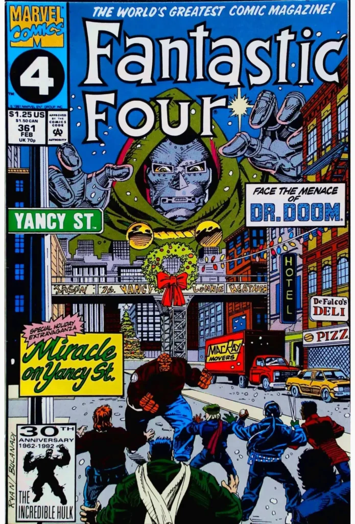 Fantastic Four #361, vue de l'exemplaire