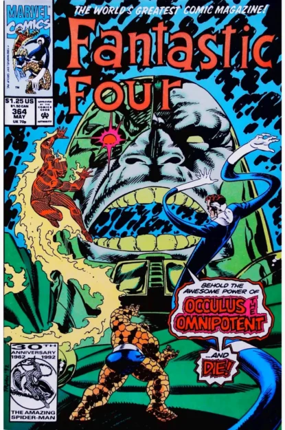 FANTASTIC FOUR (1961) #364 - Marvel - lecubeacomics.com Couverture de FANTASTIC FOUR (1961) #364 - par Paul Ryan - lecubeacomics.com