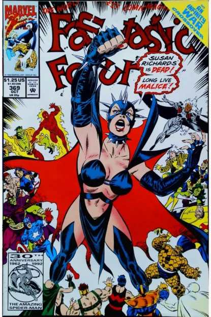 FANTASTIC FOUR (1961) #369 - Marvel - lecubeacomics.com Couverture de FANTASTIC FOUR (1961) #369 - par Paul Ryan - lecubeacomics.com