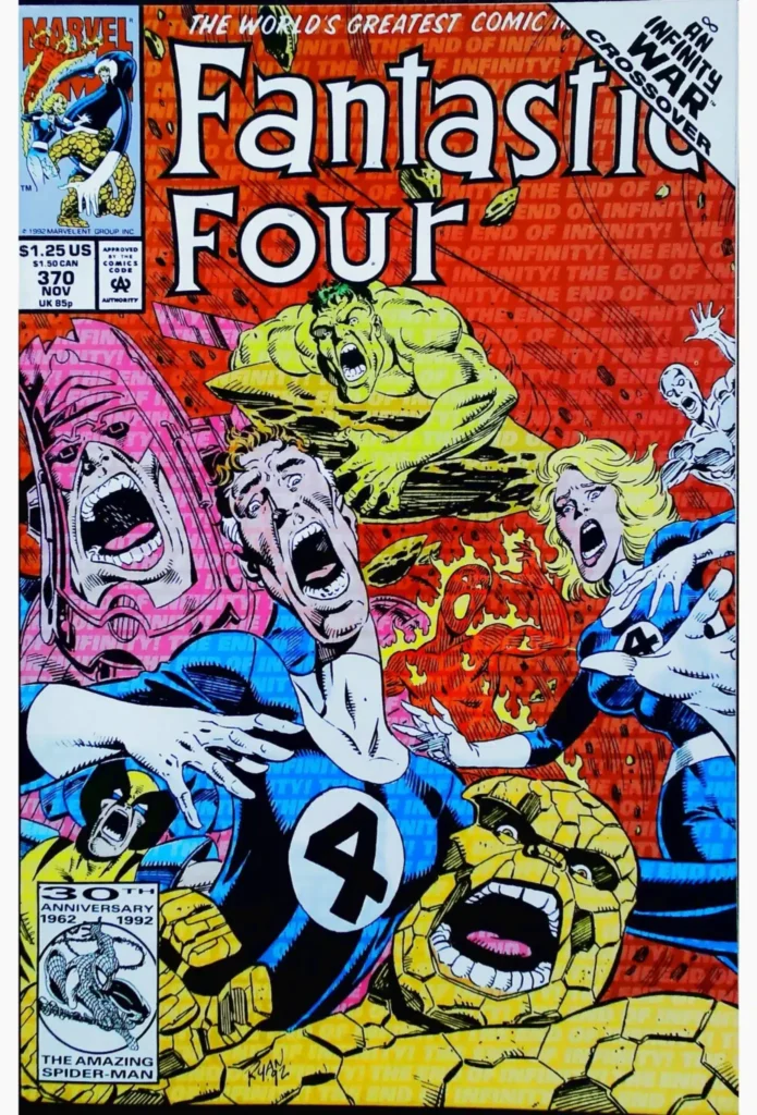 Fantastic Four #370, vue de l'exemplaire