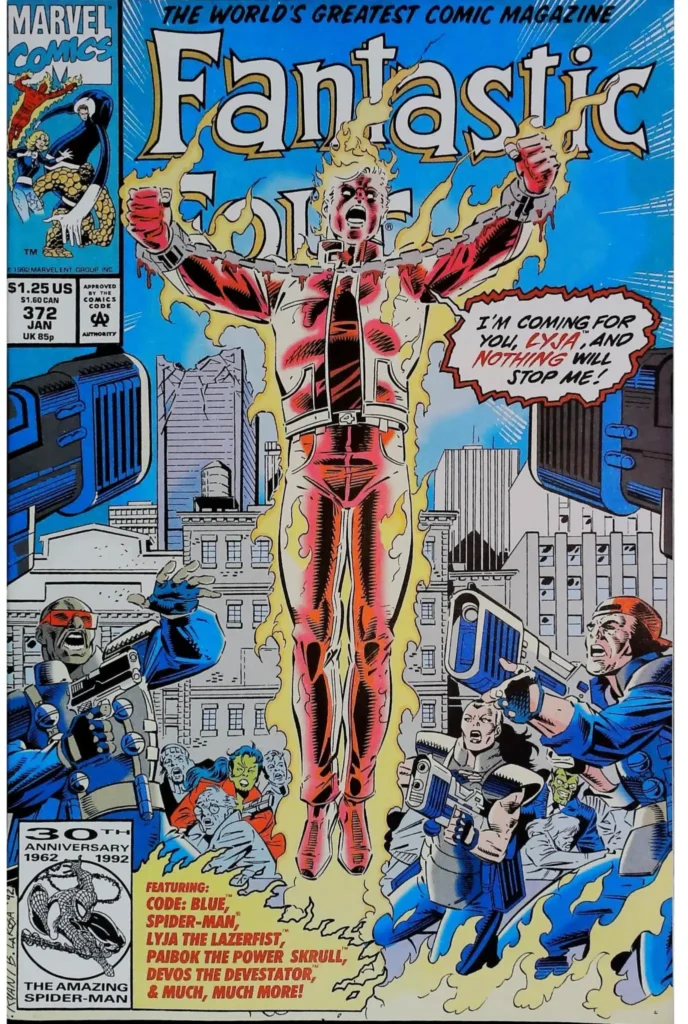 Fantastic Four #372, vue de l'exemplaire