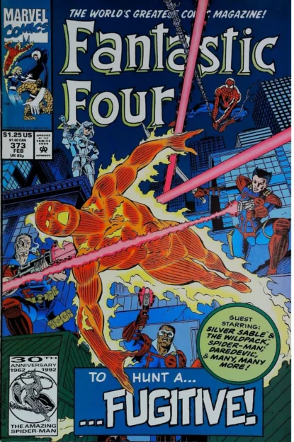 FANTASTIC FOUR (1961) #373 - Marvel - lecubeacomics.com Couverture de FANTASTIC FOUR (1961) #373 - par Paul Ryan - lecubeacomics.com