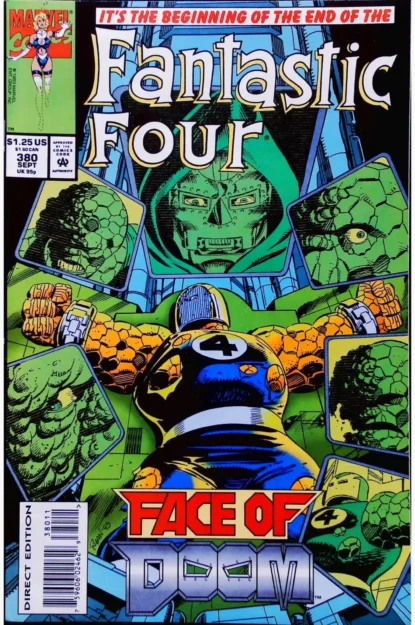 FANTASTIC FOUR (1961) #380 - Marvel - lecubeacomics.com Couverture de FANTASTIC FOUR (1961) #380 - par Paul Ryan - lecubeacomics.com