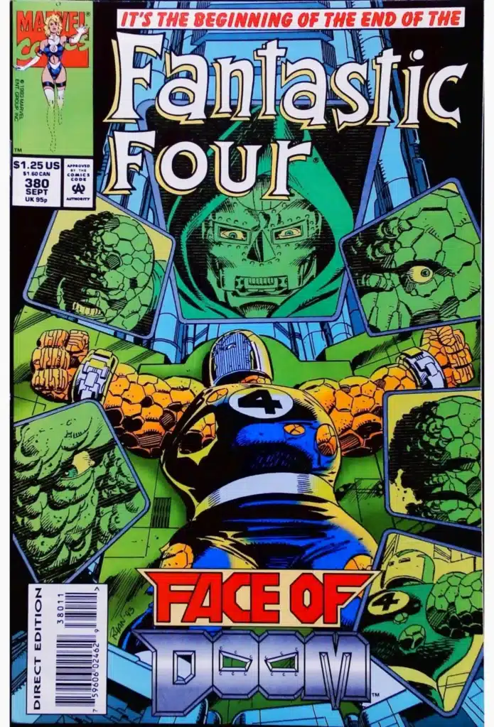 Fantastic Four #380, vue de l'exemplaire