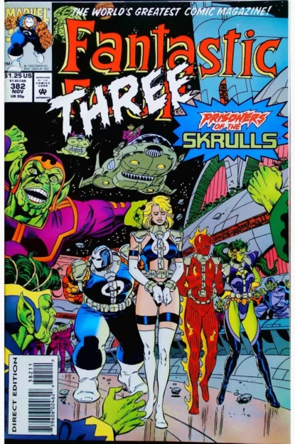 FANTASTIC FOUR (1961) #382 - Marvel - lecubeacomics.com Couverture de FANTASTIC FOUR (1961) #382 - par Paul Ryan - lecubeacomics.com