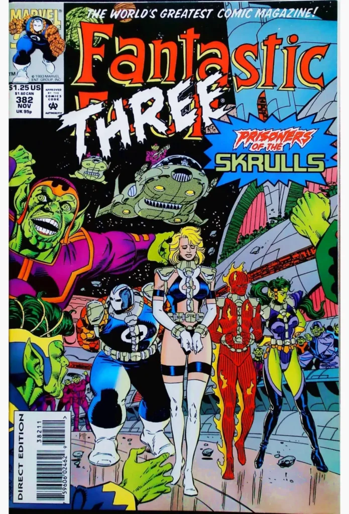 Fantastic Four #382, vue de l'exemplaire