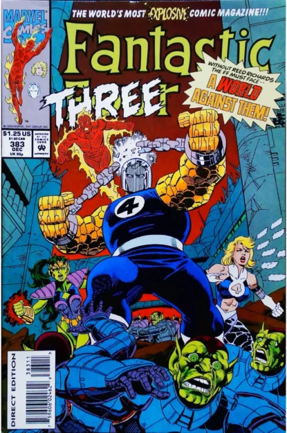 FANTASTIC FOUR (1961) #383 - Marvel - lecubeacomics.com Couverture de FANTASTIC FOUR (1961) #383 - par Paul Ryan - lecubeacomics.com