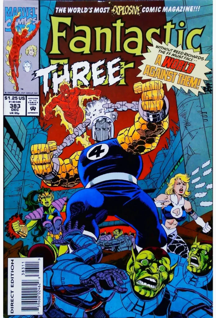 Fantastic Four #383, vue de l'exemplaire
