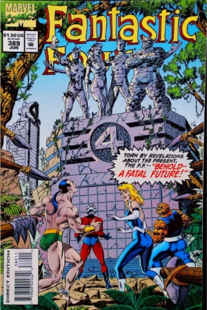 FANTASTIC FOUR (1961) #389 Marvel lecubeacomics.com
