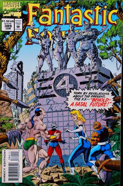 FANTASTIC FOUR (1961) #389 - Marvel - lecubeacomics.com Couverture de FANTASTIC FOUR (1961) #389 - par Paul Ryan - lecubeacomics.com