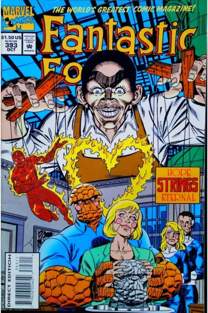 FANTASTIC FOUR (1961) #393 - Marvel - lecubeacomics.com Couverture de FANTASTIC FOUR (1961) #393 - par Paul Ryan - lecubeacomics.com