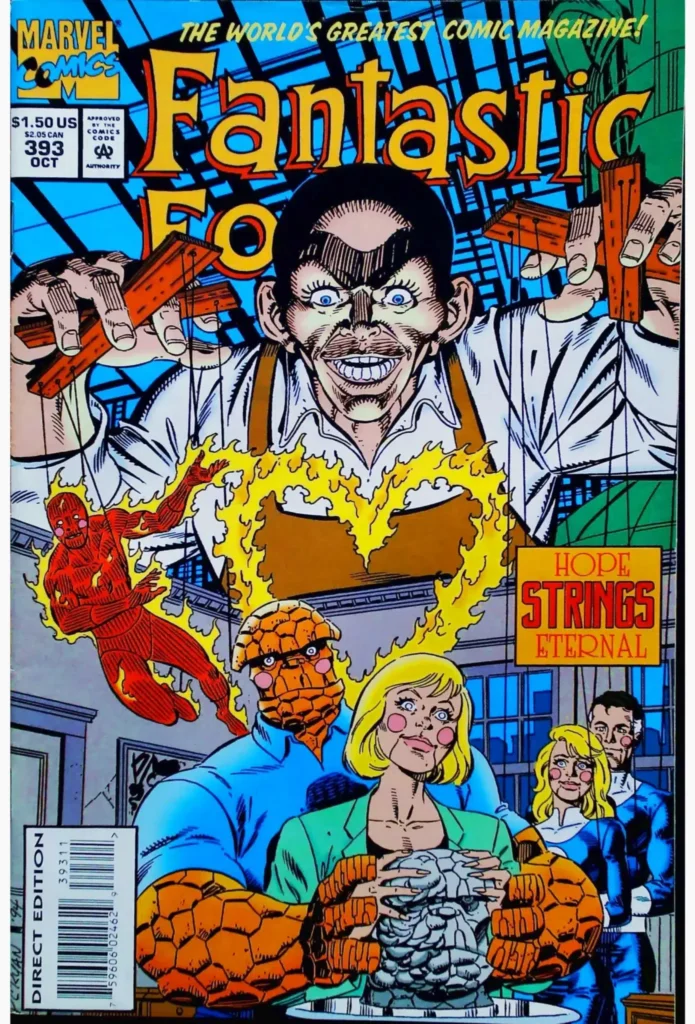 Fantastic Four #393, vue de l'exemplaire