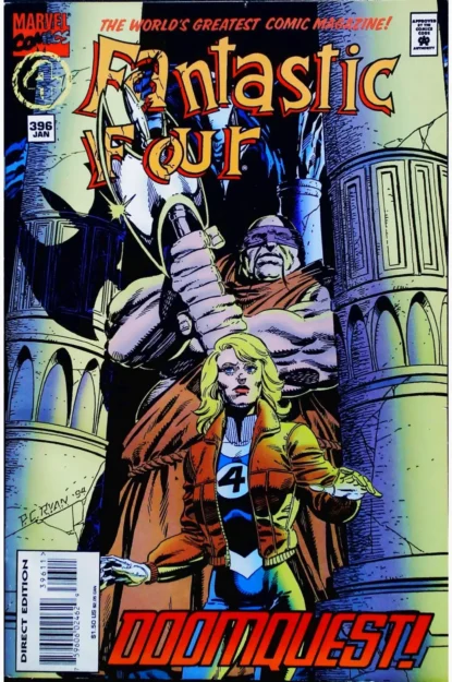 FANTASTIC FOUR (1961) #396 - Marvel - lecubeacomics.com Couverture de FANTASTIC FOUR (1961) #396 - par Paul Ryan - lecubeacomics.com