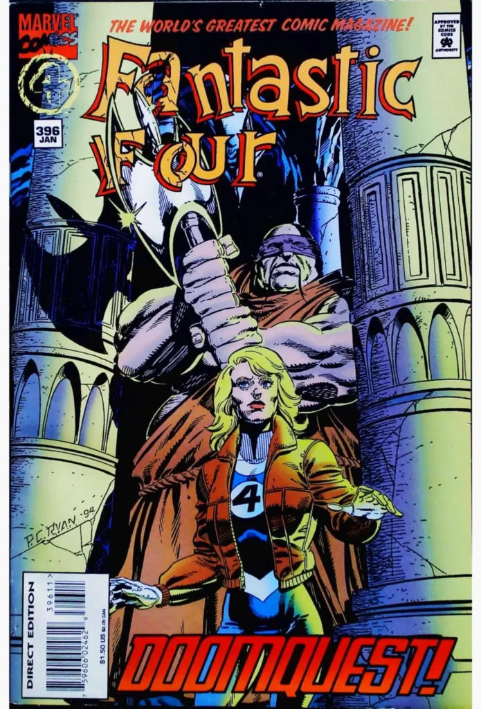 Fantastic Four #396, vue de l'exemplaire