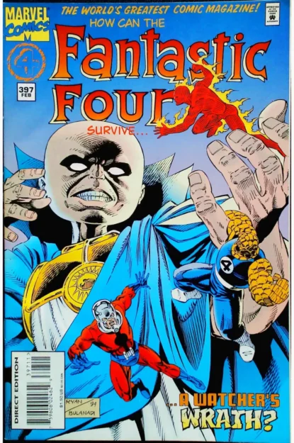 FANTASTIC FOUR (1961) #397 - Marvel - lecubeacomics.com Couverture de FANTASTIC FOUR (1961) #397 - par Danny Bulanadi - lecubeacomics.com