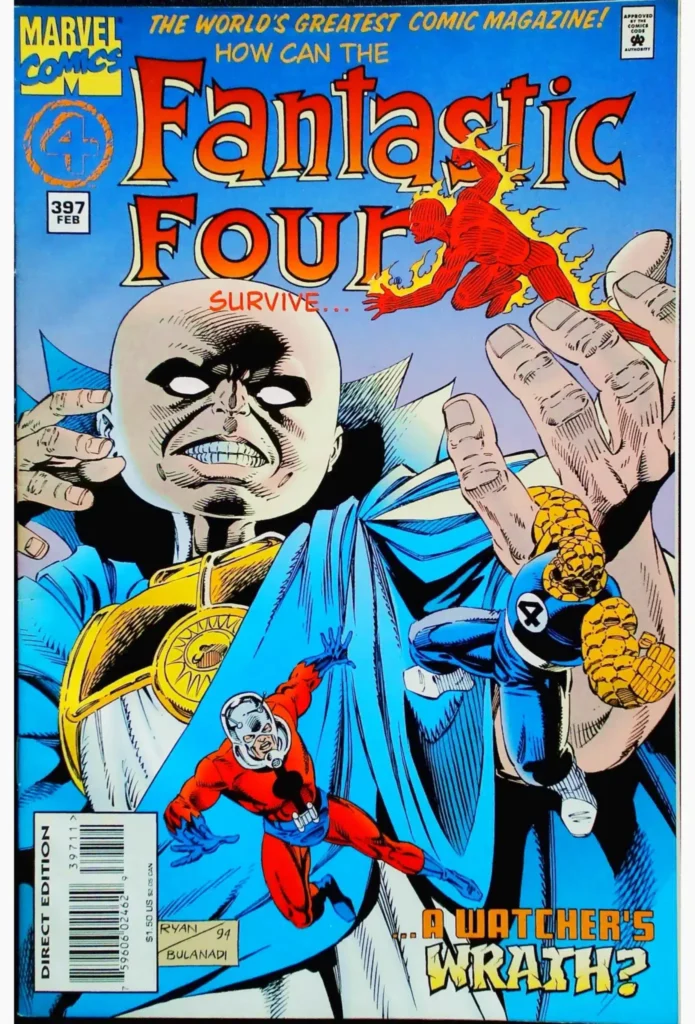 Fantastic Four #397, vue de l'exemplaire